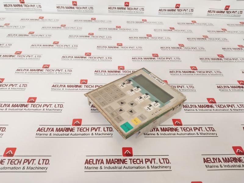 Siemens 1P 6Av3 607-1Jc20-0Ax1 Control Panel Dc 24V/Max 0.24A