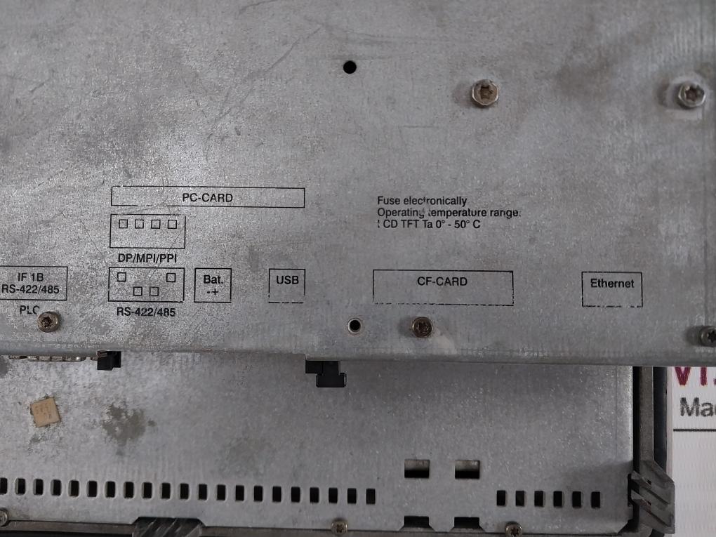 Siemens 1P 6Av6 545-0Da10-0Ax0 Simatic Multi Panel Ip 65
