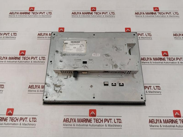 Siemens Simatic 1P 6Av6 643-0Cd01-1Ax1 Mp277 10” Touch Operator Interface Panel