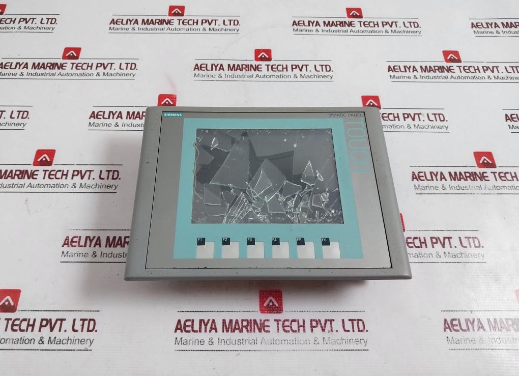 Siemens 1P 6Av6 647-0Ac11-3Ax0 Basic Color Panel Dc 24V/0.35A Max