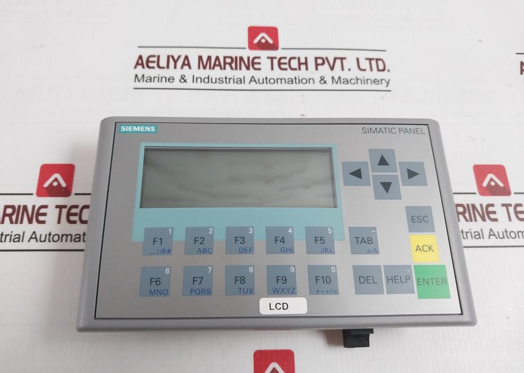 Siemens 1P 6Av6 647-0Ah11-3Ax0 Basic Panel Kp300 Basic Mono Pn