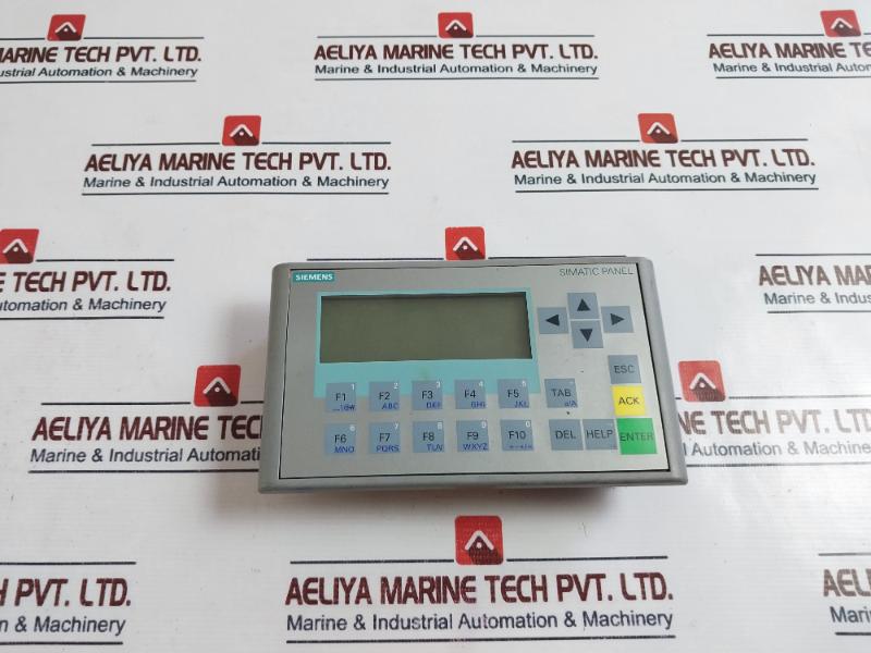 Siemens 1P 6Av6 647-0Ah11-3Ax0 Simatic Hmi Basic Panel Kp300