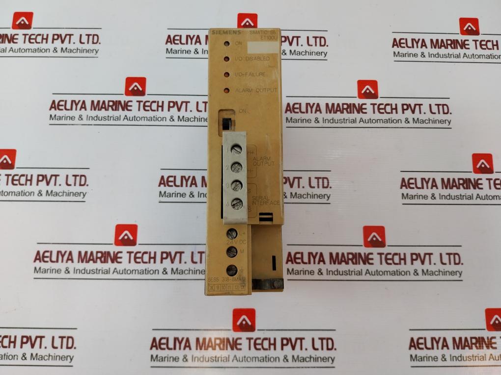 Siemens Simatic S5 1P 6Es5 318-8Ma12 Interface Module Et100U 24V Dc 0.35A 113