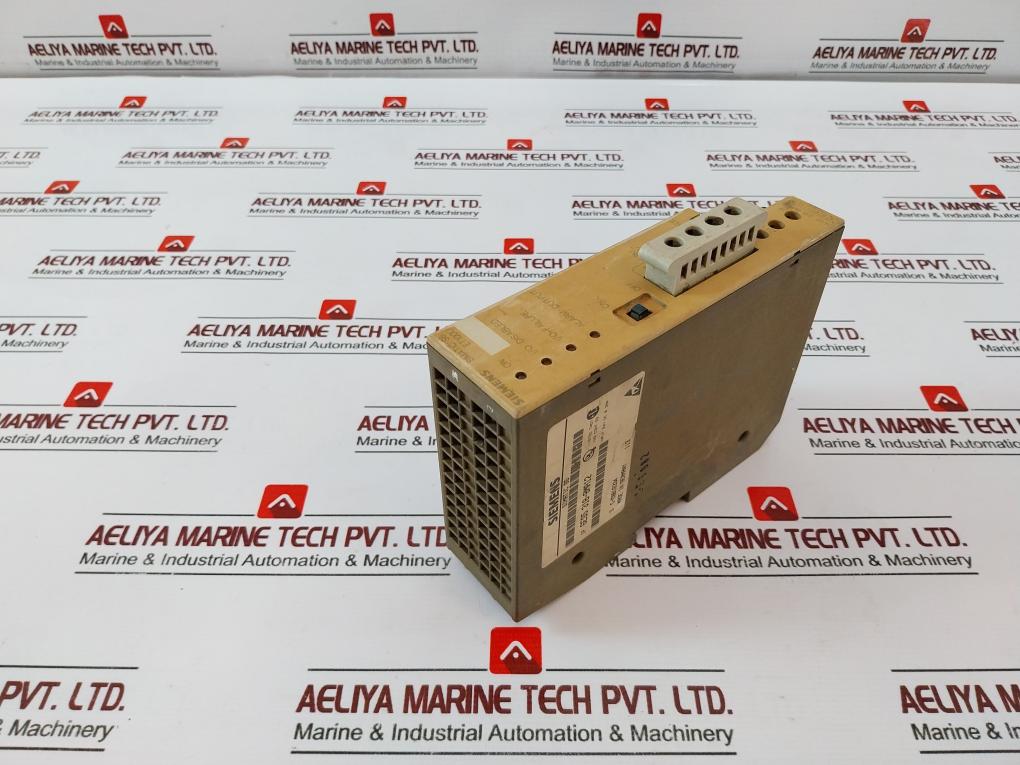 Siemens Simatic S5 1P 6Es5 318-8Ma12 Interface Module Et100U 24V Dc 0.35A 113