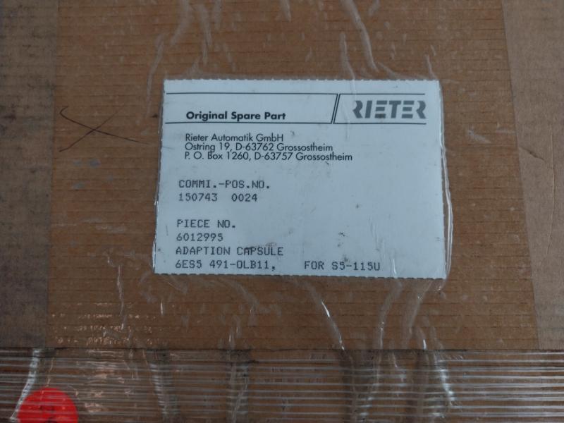 Siemens 1P 6Es5 491-0Lb11 Adaption Casing Frame Only For Simatic S5-115U