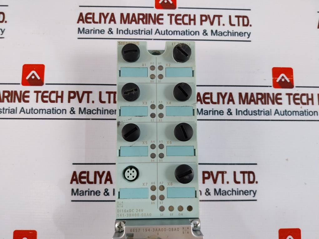 Siemens 1P 6Es7 141-3Bh00-0Xa0 Control Connector Block