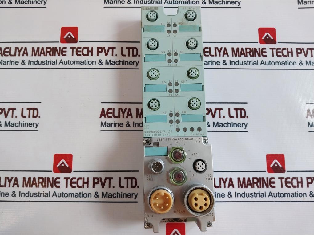 Siemens 1P 6Es7 143-3Bh10-0Xa0 Simatic S7, Di/Do 8Xdc 24V 1,3A Module