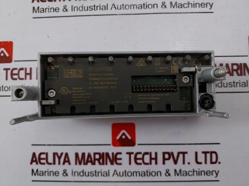 Siemens 1P 6Es7 194-4Cb00-0Aa0 Electronic Connection Module 24V Dc