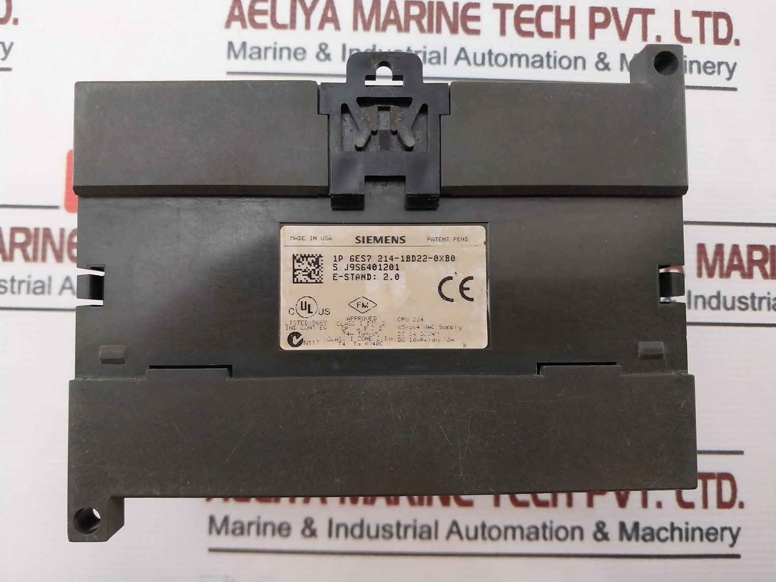 Siemens 1P 6Es7 214-1Bd22-0Xb0 Plc Module Ta= 40C