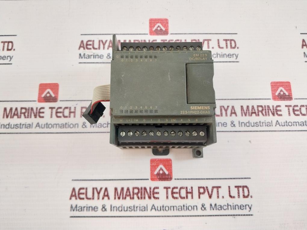 Siemens 1P 6Es7 223-1Ph22-0Xa0 Digital Input/Output Em 223 Module ...