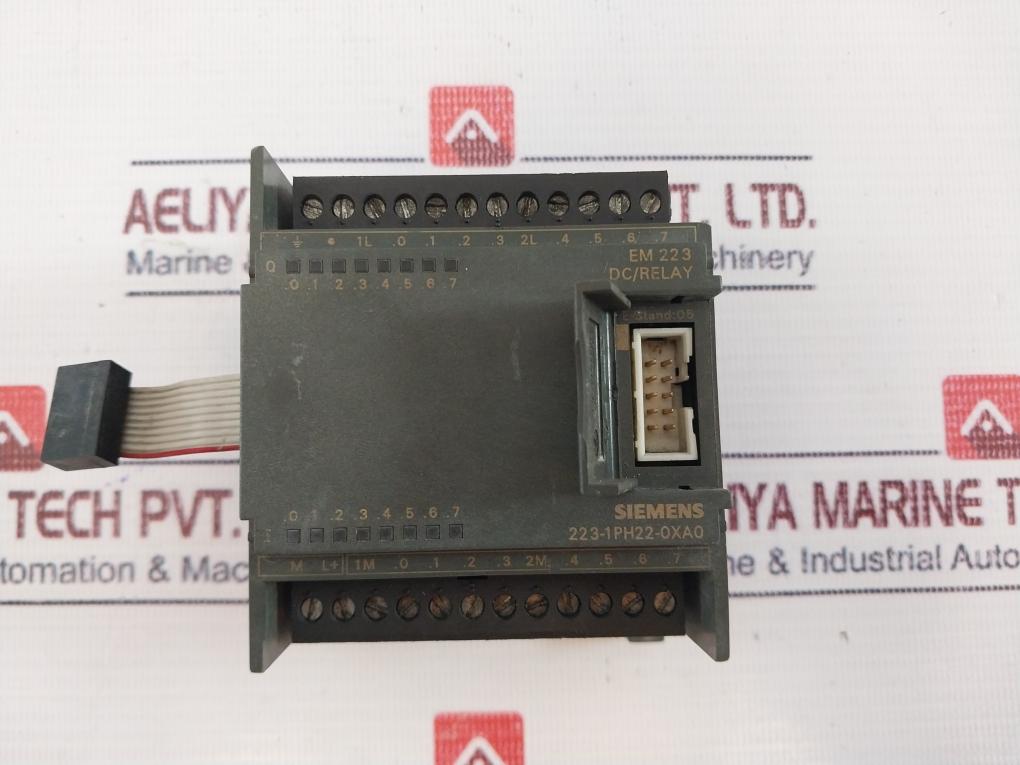 Siemens 1P 6Es7 223-1Ph22-0Xa0 Digital Input/Output Em 223 Module