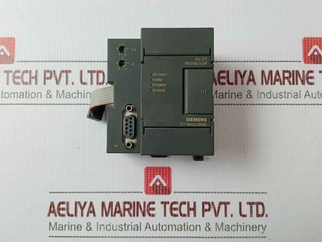 Siemens 1p 6es7 277-0aa22-0xa0 Profibus Dp Slave Module Em 277 21-28 Vdc