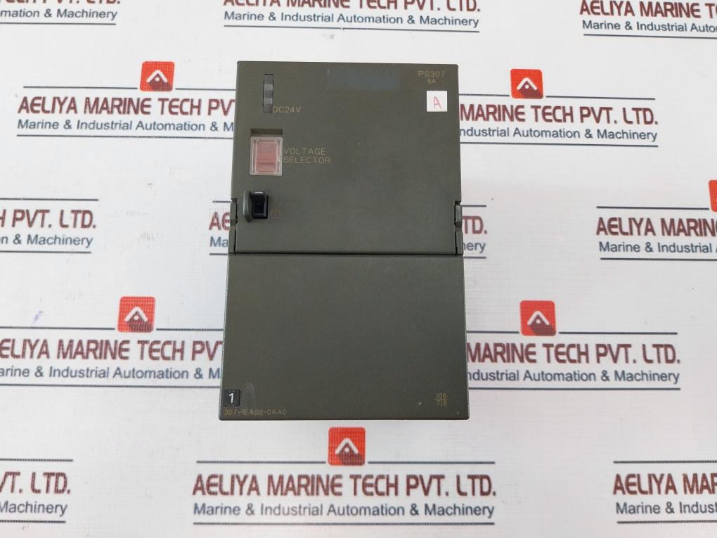 Siemens Simatic S7 1P 6Es7 307-1Ea00-0Aa0 Power Supply W/ Module 50/60Hz Dc24V