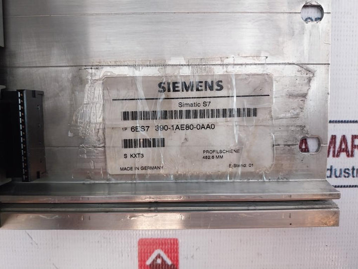 Siemens Simatic S7 1P 6Es7 307-1Ea00-0Aa0 Power Supply W/ Module 50/60Hz Dc24V