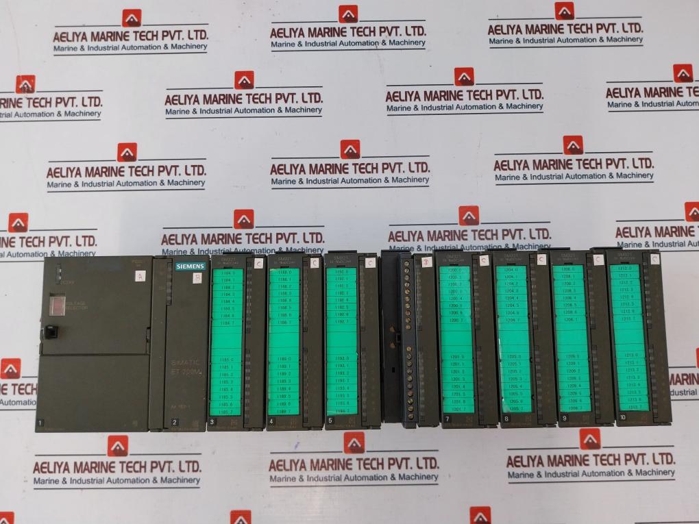 Siemens Simatic S7 1P 6Es7 307-1Ea00-0Aa0 Power Supply W/ Module 50/60Hz Dc24V