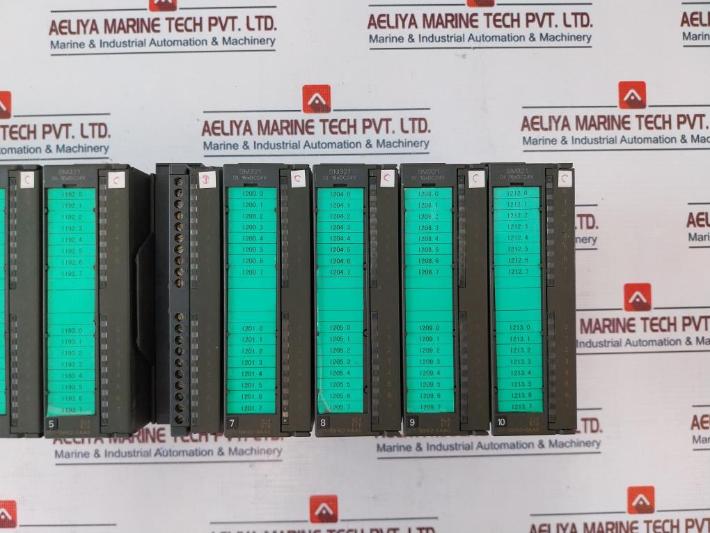 Siemens Simatic S7 1P 6Es7 307-1Ea00-0Aa0 Power Supply W/ Module 50/60Hz Dc24V