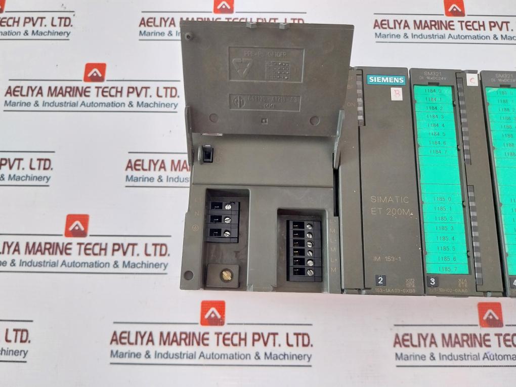 Siemens Simatic S7 1P 6Es7 307-1Ea00-0Aa0 Power Supply W/ Module 50/60Hz Dc24V