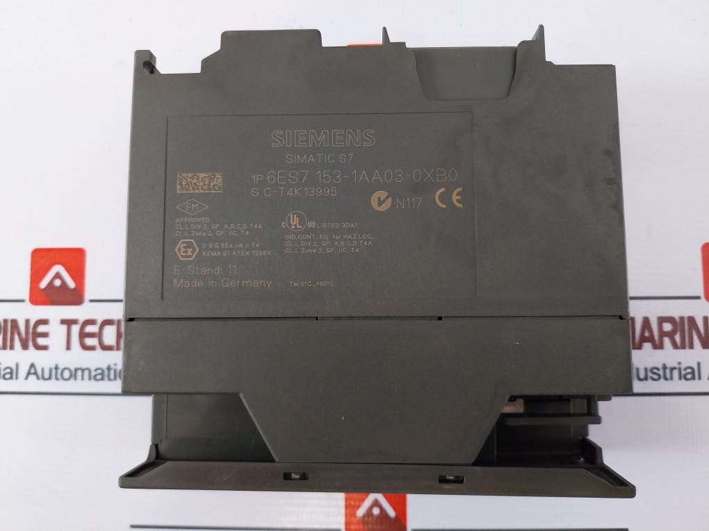 Siemens 1P 6Es7 307-1Ea00-0Aa0 Simatic S7 Power Supply W/ Modules 50/60Hz