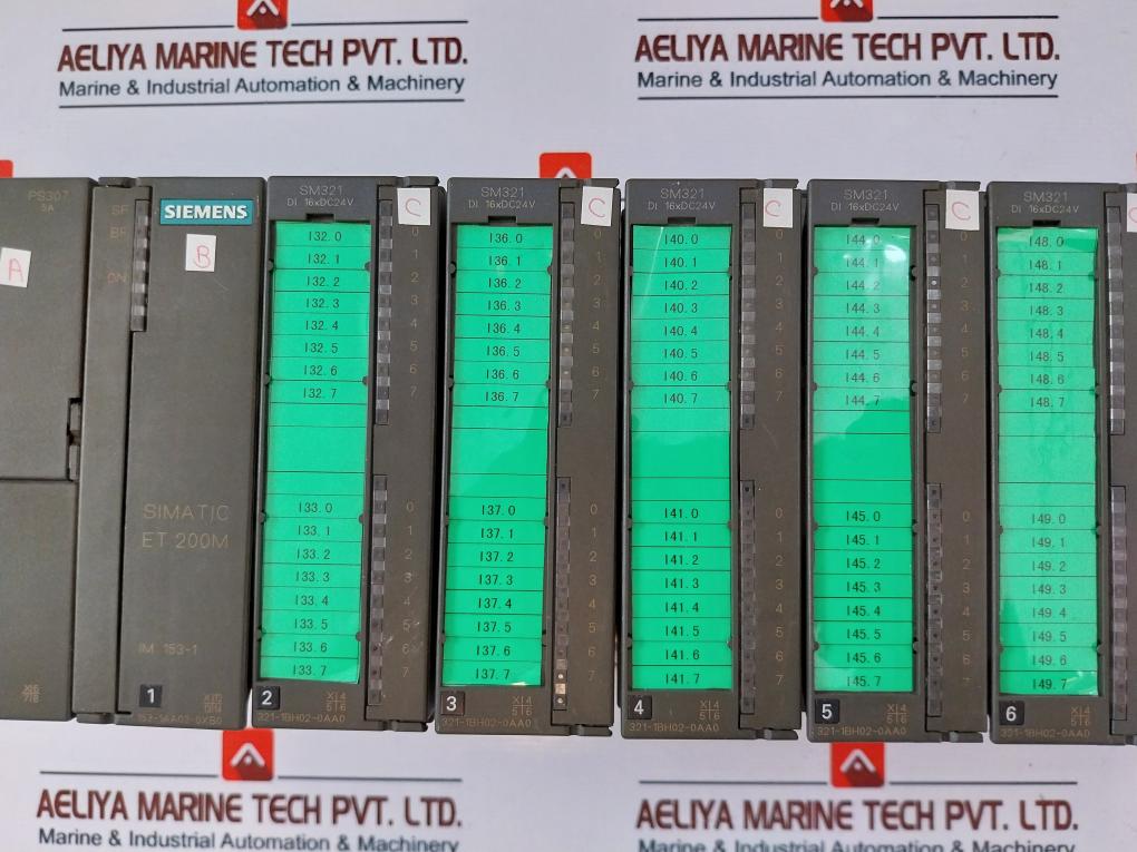 Siemens 1P 6Es7 307-1Ea00-0Aa0 Simatic S7 Power Supply W/ Modules 50/60Hz