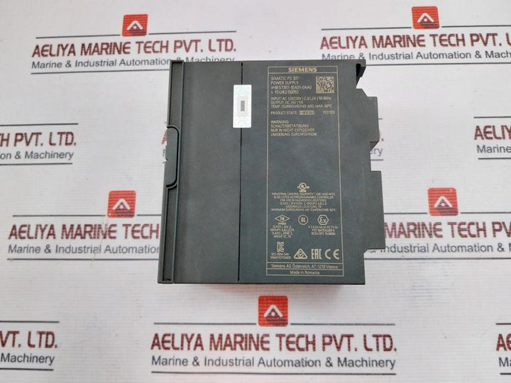 Siemens 1P 6ES7307-1EA01-0AA0 Power Supply 307-1EA01-0AA0
