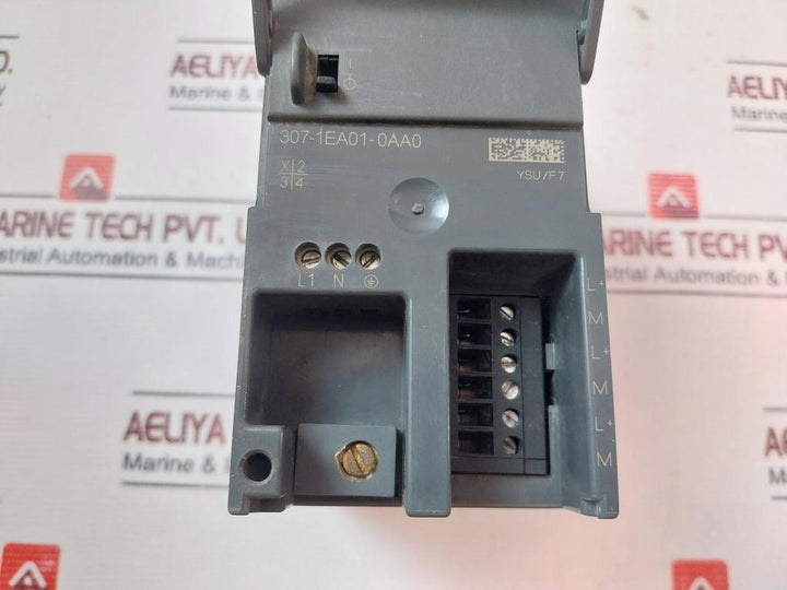 Siemens 1P 6Es7 307-1Ea01-0Aa0 Power Supply Ac 120V/230V 50-60Hz 2.3A/1.2A