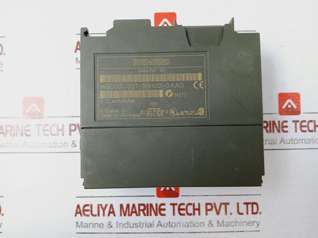 Siemens Simatic S7 1P 6Es7 321-1Bh02-0Aa0  Digital Input Module