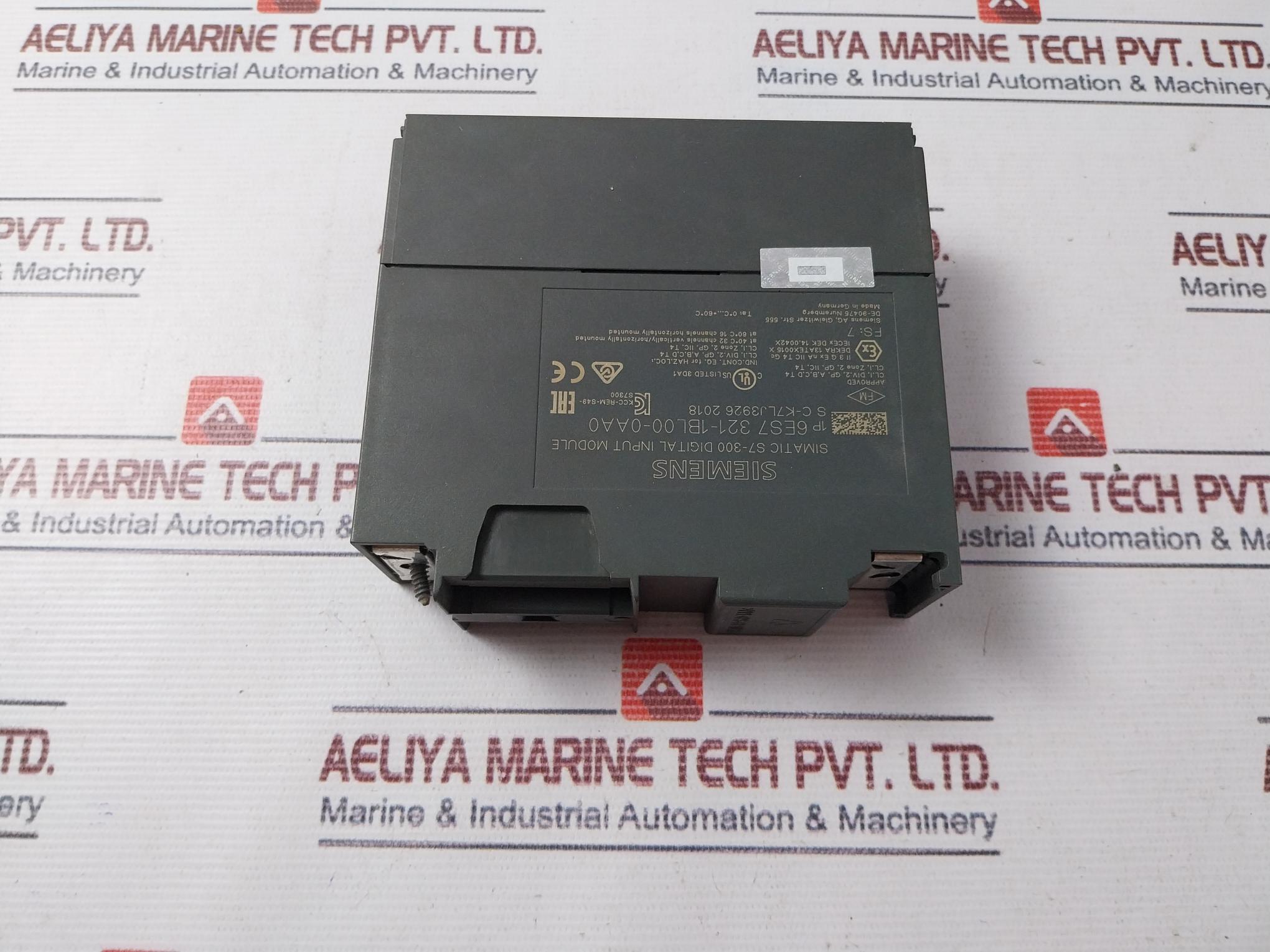 Siemens 1P 6Es7 321-1Bl00-0Aa0 Digital Input Module