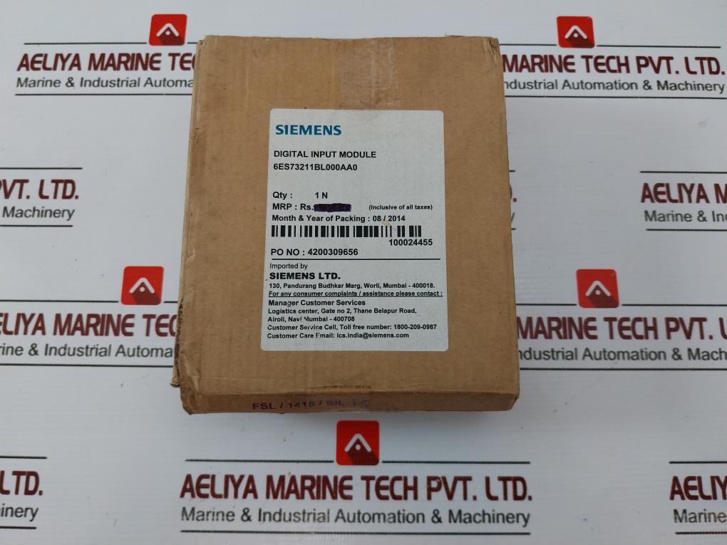 Siemens Simatic S7-300 1P 6Es7 321-1Bl00-0Aa0 Digital Input Module Sm331