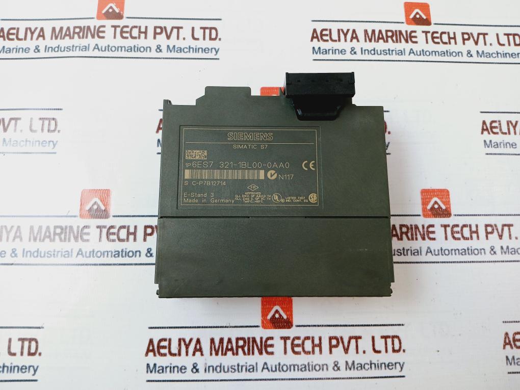 Siemens Simatic S7 1P 6Es7 321-1Bl00-0Aa0 Input Module