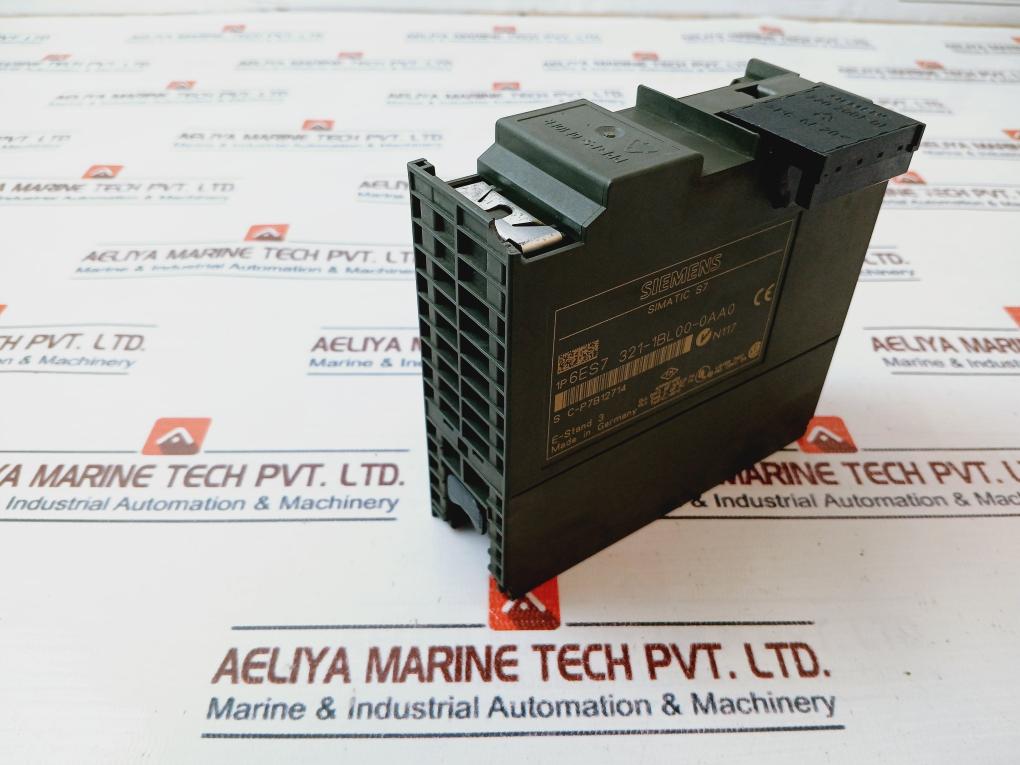 Siemens Simatic S7 1P 6Es7 321-1Bl00-0Aa0 Input Module