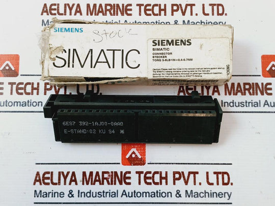 Siemens 1P 6Es7 392-1Aj00-0Aa0 Connector