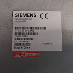 Siemens 1P 6Fc5303-0Af35-0Aa0 Machine Control Panel 600V 10A