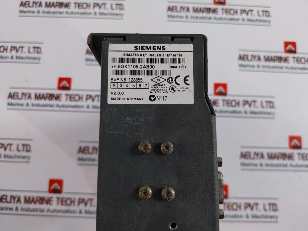 Siemens 1P 6Gk1105-2Ab00 Industrial Ethernet Optical Switch Module Osm Tp62