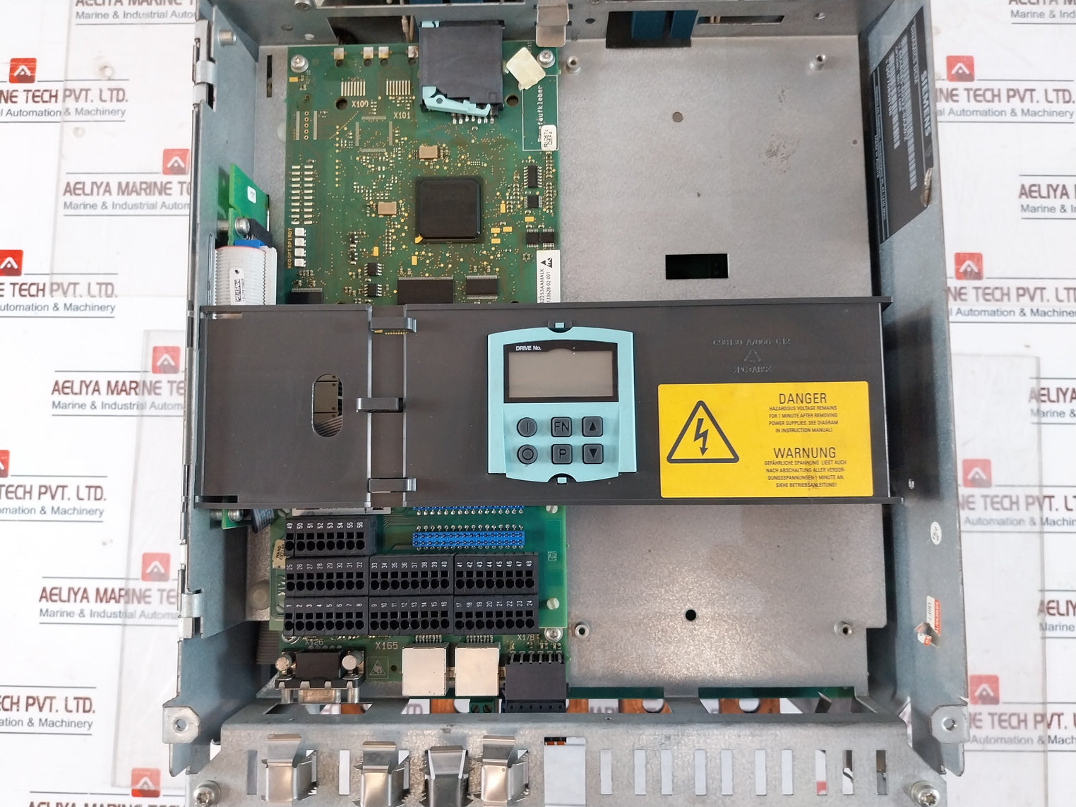 Siemens 1p 6ra8081-6ds22-0aa0-z Sinamics Dcm Dc-converter 3ac 400v 332a 50/60hz