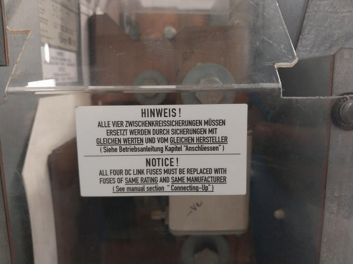 Siemens 1P 6SE7035-1EJ80 Simovert AFE DC Inverter 6SE7038-6GL84-1BG2 380-460V