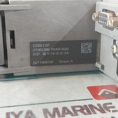 Siemens 1P 6Sl3040-1Ma00-0Aa0 Control Unit Cu320-2 Dp Ver H