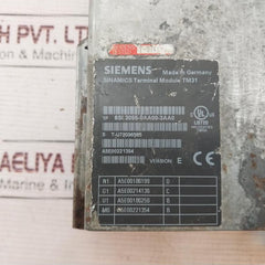 Siemens 1P 6Sl3055-0Aa00-3Aa0 Sinamics Terminal Module Tm31