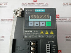 Siemens 1P 6Sl3210-5Cc17-0Ua0 Controlled Power Module Sinamics V60 Cpm60.1, 9.0A