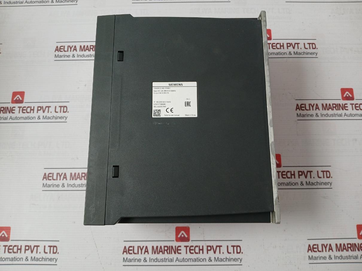 Siemens 1P 6Sl3210-5Cc17-0Ua0 Controlled Power Module Sinamics V60 Cpm60.1, 9.0A