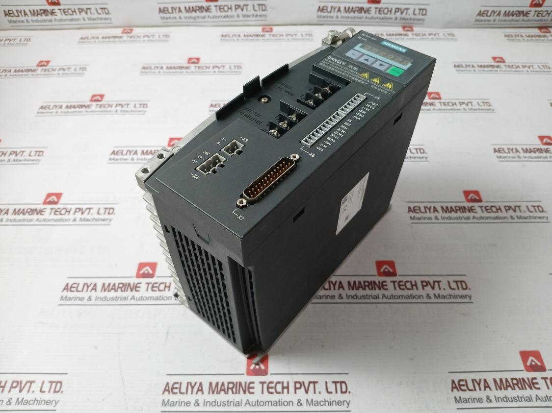 Siemens 1P 6Sl3210-5Cc17-0Ua0 Controlled Power Module Sinamics V60 Cpm60.1, 9.0A