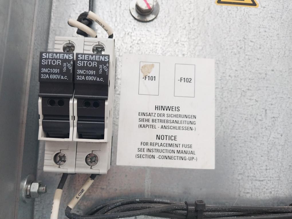 Siemens 1P 6Sl3300-7Te33-8Aa0 Sinamics Active Interface Module 3Ac 380-480V 380A