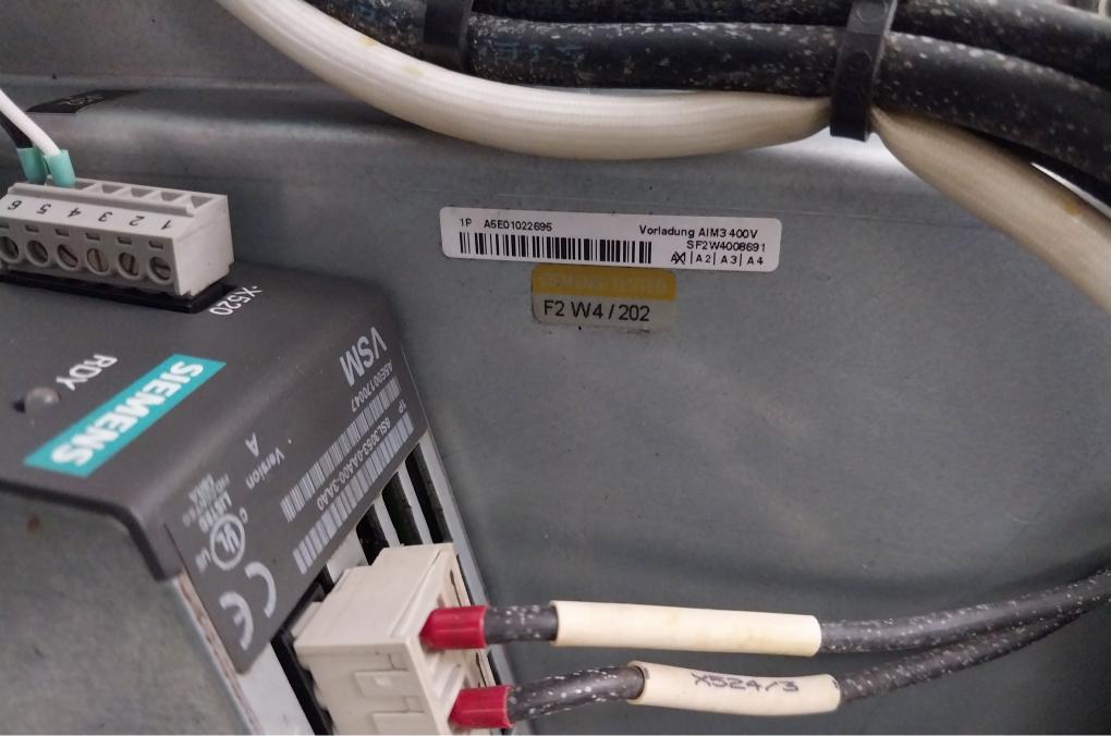 Siemens 1P 6Sl3300-7Te33-8Aa0 Sinamics Active Interface Module 3Ac 380-480V 380A