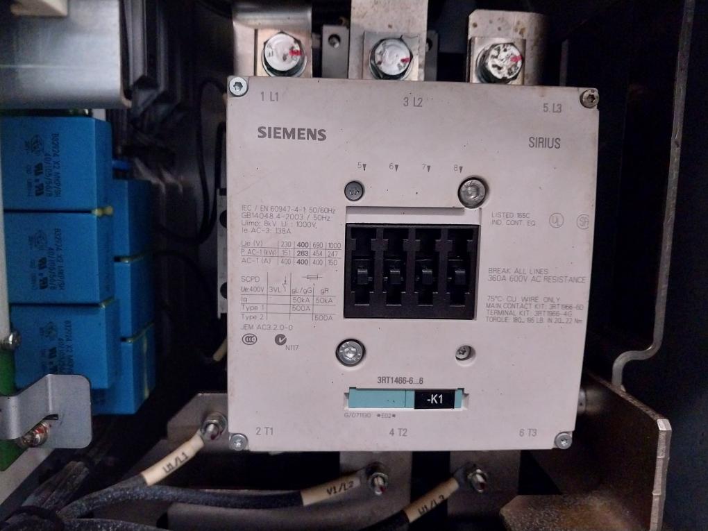 Siemens 1P 6Sl3300-7Te33-8Aa0 Sinamics Active Interface Module 3Ac 380-480V 380A