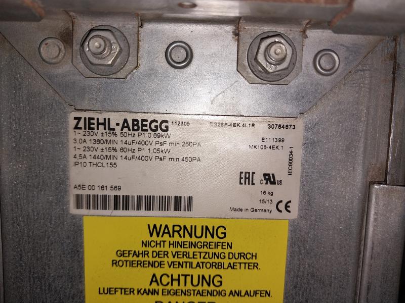 Siemens 1P 6Sl3310-1Te33-8Ab3 Sinamics Converter Power Module 3Ac 380-480V 395A