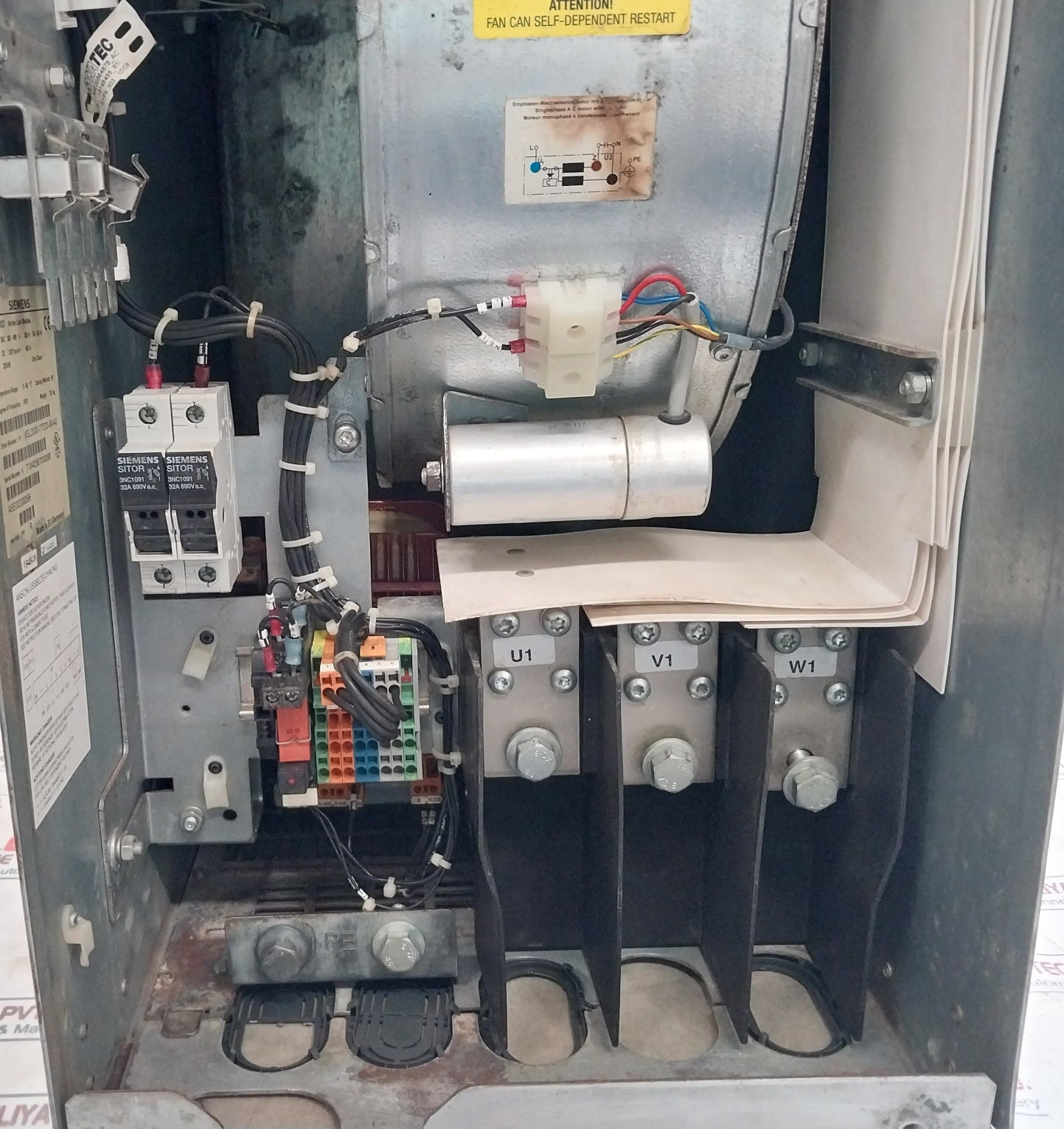 Siemens Sinamics S120 1P 6Sl3330-7Te33-8Aa0  Active Line Module In Dc 510-750V