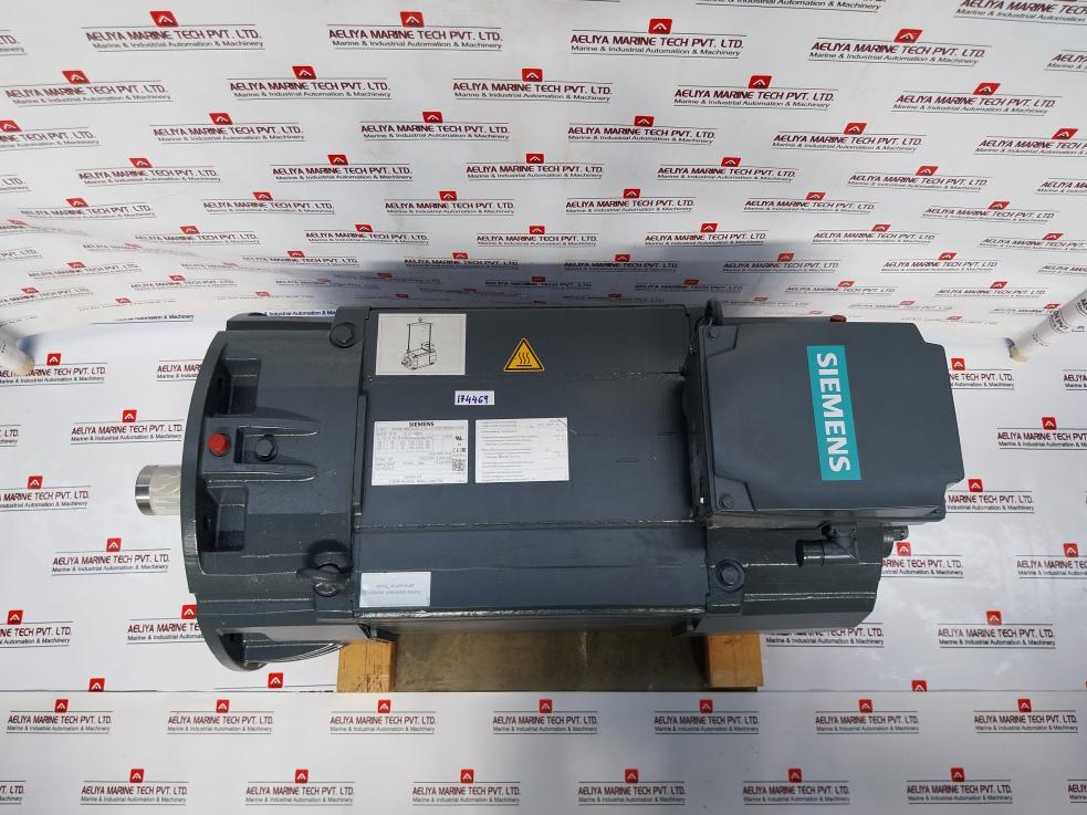 Siemens 1Ph8186-1Mb23-0Dd1-z Compact Asynchronous Motor 5000 1/Min