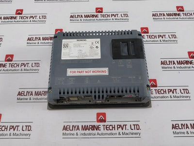 Siemens 1P 6Av2 124-0Gc01-0Ax0 Simatic Hmi Tp700 Comfort Panel