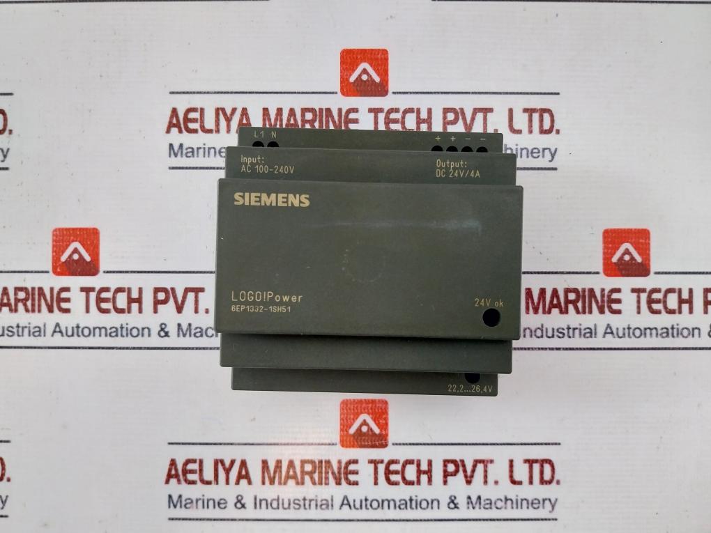 Siemens 1p 6ep1332-1sh51 Power Supply 100-240vac 50/60hz 1,95-0,97a