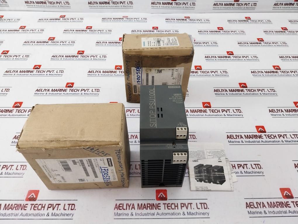 Siemens 1p 6ep1334-1lb00 Sitop Psu100l Stabilized Power Supply Input