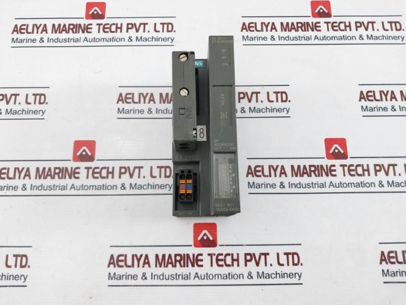 Siemens 1P 6Es7 151-1Aa05-0Ab0 Interface Module Dc 24V